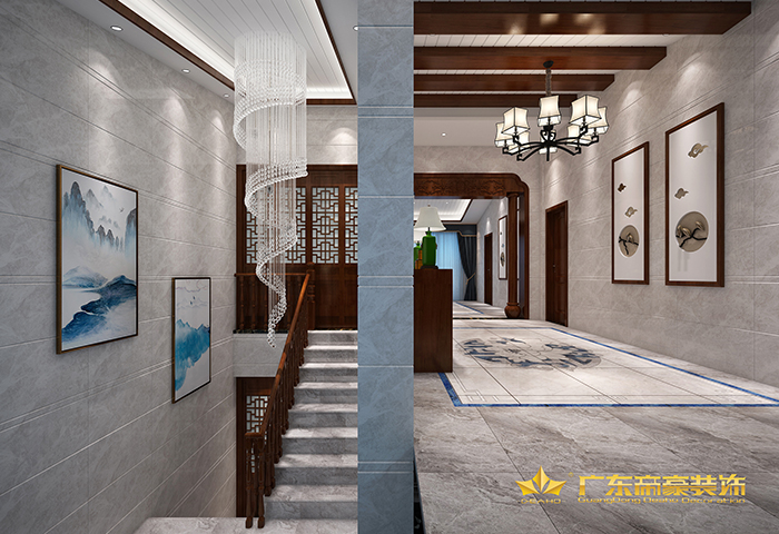 自建別墅-樓梯間